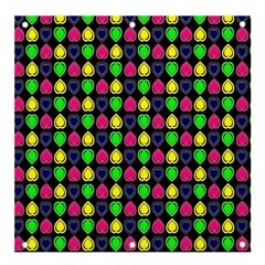 Colorful Mini Hearts Banner And Sign 4  X 4  by ConteMonfrey