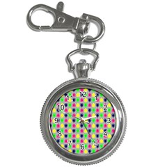 Colorful Mini Hearts Grey Key Chain Watches by ConteMonfrey