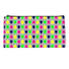 Colorful Mini Hearts Grey Pencil Case by ConteMonfrey