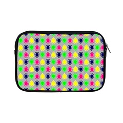 Colorful Mini Hearts Grey Apple Ipad Mini Zipper Cases by ConteMonfrey