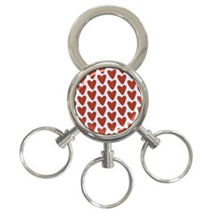 Little Hearts 3-ring Key Chain by ConteMonfrey