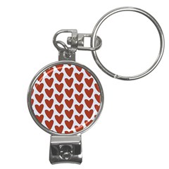 Little Hearts Nail Clippers Key Chain by ConteMonfrey