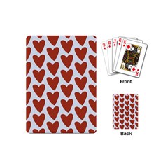 Little Hearts Playing Cards Single Design (mini) by ConteMonfrey