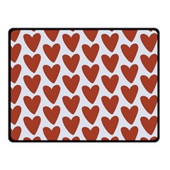 Little Hearts Double Sided Fleece Blanket (small)  by ConteMonfrey