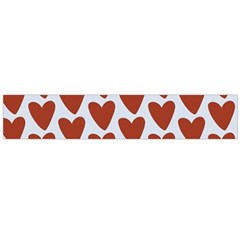 Little Hearts Large Flano Scarf  by ConteMonfrey