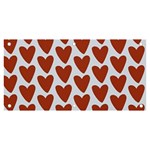 Little Hearts Banner and Sign 6  x 3  Front