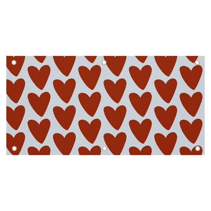 Little Hearts Banner and Sign 6  x 3 