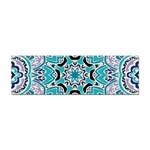 Blue Shades Mandala   Sticker (Bumper) Front