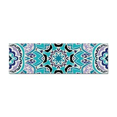 Blue Shades Mandala   Sticker Bumper (100 Pack) by ConteMonfrey