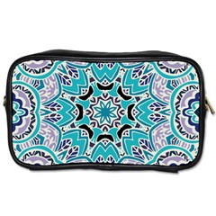 Blue Shades Mandala   Toiletries Bag (one Side) by ConteMonfrey