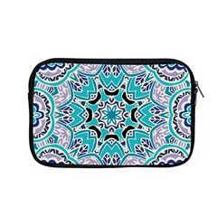 Blue Shades Mandala   Apple Macbook Pro 13  Zipper Case by ConteMonfrey