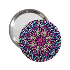 Cold Colors Mandala   2 25  Handbag Mirrors by ConteMonfrey