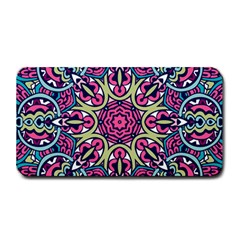 Cold Colors Mandala   Medium Bar Mat by ConteMonfrey