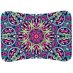 Cold Colors Mandala   Velour Seat Head Rest Cushion by ConteMonfrey