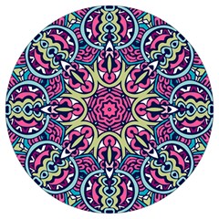 Cold Colors Mandala   Round Trivet by ConteMonfrey