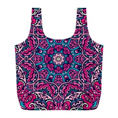 Good Vibes Brain Full Print Recycle Bag (l) by ConteMonfrey