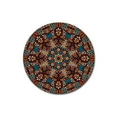 Vintage Vibes Mandala  Magnet 3  (round) by ConteMonfrey