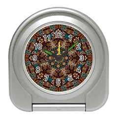 Vintage Vibes Mandala  Travel Alarm Clock by ConteMonfrey