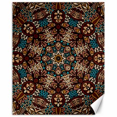 Vintage Vibes Mandala  Canvas 16  X 20  by ConteMonfrey