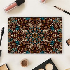 Vintage Vibes Mandala  Cosmetic Bag (large) by ConteMonfrey