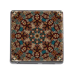 Vintage Vibes Mandala  Memory Card Reader (square 5 Slot) by ConteMonfrey