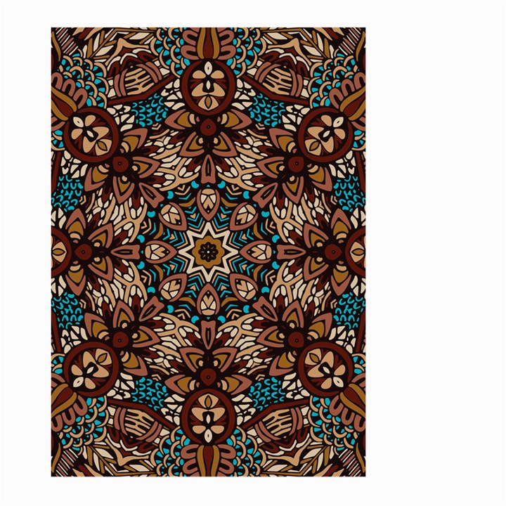 Vintage Vibes Mandala  Large Garden Flag (Two Sides)