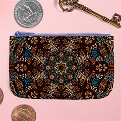 Vintage Vibes Mandala  Large Coin Purse by ConteMonfrey