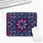 Purple, Blue And Pink Eyes Small Mousepad Front