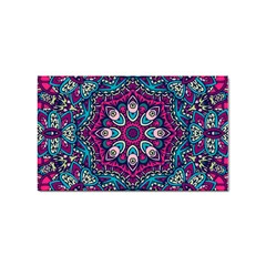 Purple, Blue And Pink Eyes Sticker Rectangular (10 Pack) by ConteMonfrey