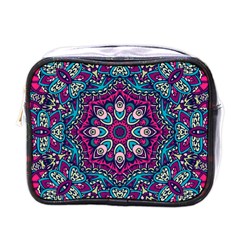 Purple, Blue And Pink Eyes Mini Toiletries Bag (one Side) by ConteMonfrey