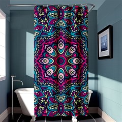 Purple, Blue And Pink Eyes Shower Curtain 36  X 72  (stall)  by ConteMonfrey