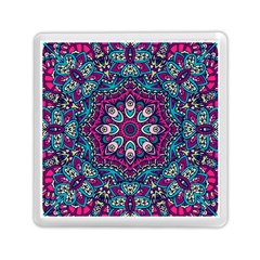 Purple, Blue And Pink Eyes Memory Card Reader (square) by ConteMonfrey