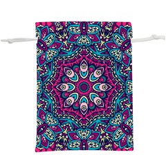 Purple, Blue And Pink Eyes  Lightweight Drawstring Pouch (xl) by ConteMonfrey