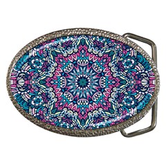 Mandala Flowers  Belt Buckles by ConteMonfrey