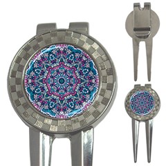 Mandala Flowers  3-in-1 Golf Divots by ConteMonfrey