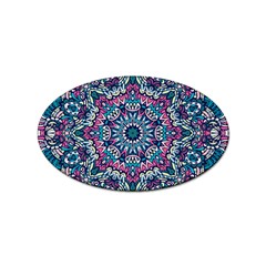 Mandala Flowers  Sticker Oval (100 Pack) by ConteMonfrey