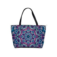 Mandala Flowers  Classic Shoulder Handbag by ConteMonfrey