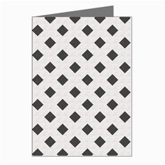 Spades Black And White Greeting Cards (pkg Of 8) by ConteMonfrey