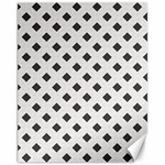 Spades Black And White Canvas 11  x 14  10.95 x13.48  Canvas - 1