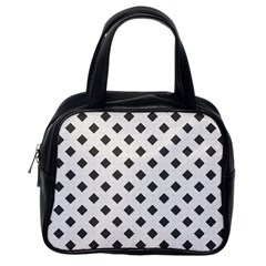 Spades Black And White Classic Handbag (one Side) by ConteMonfrey