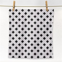 Spades Black And White Face Towel by ConteMonfrey