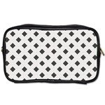 Spades Black And White Toiletries Bag (Two Sides) Front