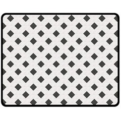 Spades Black And White Fleece Blanket (medium)  by ConteMonfrey