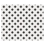 Spades Black And White Double Sided Flano Blanket (Small)  50 x40  Blanket Front