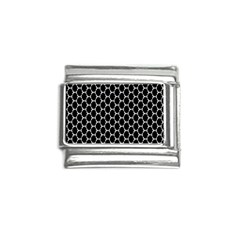 Abstract Beehive Black Italian Charm (9mm) by ConteMonfrey