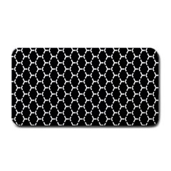 Abstract Beehive Black Medium Bar Mat by ConteMonfrey