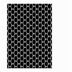 Abstract Beehive Black Small Garden Flag (two Sides) by ConteMonfrey