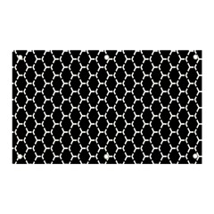 Abstract Beehive Black Banner And Sign 5  X 3 