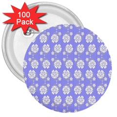 Spring Happiness 3  Buttons (100 Pack)  by ConteMonfrey