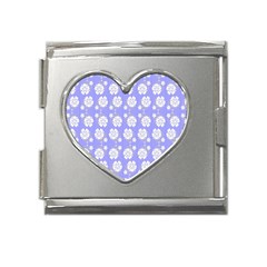 Spring Happiness Mega Link Heart Italian Charm (18mm)